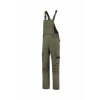 TRICORP Bib & Brace Twill Cordura - Pracovné nohavice s laclom pánske (army), Veľkosť 50