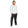 TOP TEN Jacket “Dry Fit Mix Up” - white, size S Size: S, 160 cm, Color: White