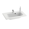 Ravak Umyvadlo Chrome 80x49 cm otvor pro baterii uprostřed XJG01180000