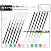 Florbalový set MPS NO RESPECT Black/Green/White 100 cm