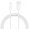 Dátový kábel Baseus CALYS-B02 Superior Fast Charging Lightning 2.4A 1.5m White