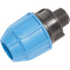 LUX-TOOLS Classic PE prechodka 20 mm s vonkajším závitom 21 mm (1/2