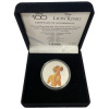 strieborná minca minca 100 Years of Wonder Leví Kráľ 2023 Proof Kolorované 1 Oz