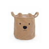 Childhome Kôš na hračky Teddy Beige 30 x 30 x 30 cm