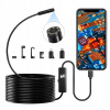 INŠPEKČNÁ KAMERA PRE TELEFÓN WiFi DUO DIELŇOVÁ ENDOSKOP ANDROID PRE RÚRY