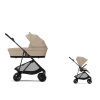 CYBEX Melio Carbon + Cot Set almond beige 2025