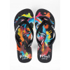 PitBull West Coast - Flip Flop WATER COLOR DOG černé vel.39