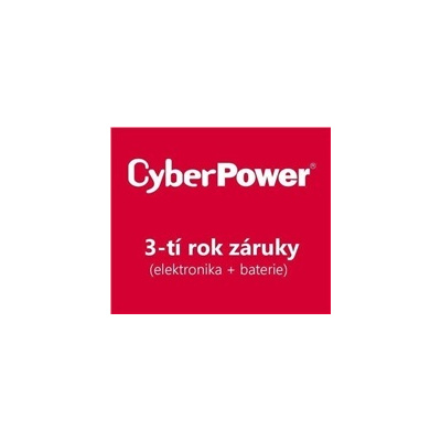 CyberPower 3-tí rok záruky pro PR3000ERTXL2U EXW3Y0150
