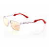 Arozzi Visione VX-800 bielo-červené (VX800-1) Farba: Biela Materiál: 304 Nehrdzavejúca oceľ / ACETATE / Tónované sklo / Jantárová farba