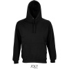 SOL´S CONDOR / Unisex mikina s kapucňou - black XS