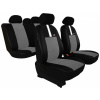 Pokter Autopoťahy pre Ford Focus Mk2 2004-2011 GT8 - svetlosivé 2+3