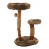 Dizajnový drevený mačací strom so škrabadlom a odpočívadlom Buster