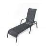 Rojaplast ZWC-52 2915 Záhradné lehátko kovové čierne