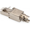 Digitus CAT 6A FTP tool-less connector, AWG 22-27, cap and metal latch DN-93634