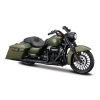 Maisto HD Motocykel 2022 Road King Special zelená 1:18
