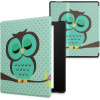 Púzdro KW Mobile - Sleeping Owl - KW4941724 - pre Amazon Kindle Oasis 2/3 - viacfarebné (KW Mobile obal na Amazon Kindle Oasis 2/3, flip, Sleeping Owl, viacfarebné, AutoSleep + záruka 3 roky + darčeky
