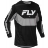 FLY RACING dres KINETIC, FLY RACING - USA 2026 (černá/šedá) - XL