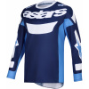 dres RACER RIWAY, ALPINESTARS (modrá/světle modrá/bílá, vel. M)