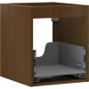 Mexen Box-A korpus skrinky pod umývadlo 40 cm, 1 zásuvka, orech - 91AX0-0400-470-1-86