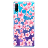 Silikonové pouzdro iSaprio - Huawei P30 Lite - Malé Růžové Květy 05 (Odolný silikonový kryt, obal, pouzdro iSaprio - Huawei P30 Lite - Malé Růžové Květy 05 - skvělá ochrana a pružnost, stylový UV poti