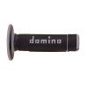 Gripy offroad DOMINO dĺžka 118 mm (čierna/sivá)