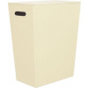 Sapho ECO PELLE kôš na prádlo 47x60x30cm, krémová 2463CR