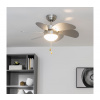 ZEVENTI ZEVENTI - Stropný ventilátor FAMARA 1xE14/60W/230V šedá ZV0013 + záruka 3 roky zadarmo