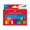 FABER-CASTELL trojhranné voskovky Jumbo, 24 ks v krabičke