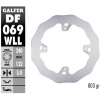 GALFER DF069WLL GALFER ZADNÝ BRZDOVÝ KOTÚČ HONDA CR 125R/250R '95-'07, CR 500 '95-'00, CRF 250R/450R '02- WAVE (240X122X5MM)