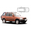 Slnečné clony na okná - HONDA CR-V (1995-2002) - Len na bočné stahovacie sklá