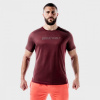 Tričko LAB360º Recycled Mesh Tee Tawny Port - SQUATWOLF barva: červená, velikost: XL
