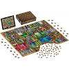 WOODEN CITY Drevené puzzle Knižnica 4000 dielikov