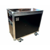Flightcase box na výčapné zariadenie KONTAKT 155 NEW a sanitačnú sadu+ kolieska