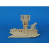 Woodcraft Drevené 3D puzzle stojanček na ceruzky beh