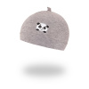 LITTLE ANGEL Čiapka tenká obrázok Outlast® 3 | 42-44 cm šedý melír/panda