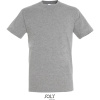 SOL's Collection Tričko Regent 150g, krátký rukáv, pánské COT25138007713-grey melang 3XL Melír šedá