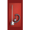 PMH HT2 elektrická vykurovacia tyč s termostatom 800W,lesklá metalick strieborná,skrú PMH PMH-HT2-MS-800W