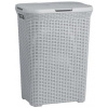 Strend Pro 2211372 - Kôš Curver® NATURAL STYLE 60L, sivý, 44x61x34 cm, na bielizeň, prádlo