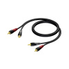 ProCab CLA800/1 - 2x RCA - 2x RCA - 1m