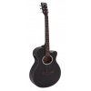 Dimavery AW-400 Western gitara, čierna