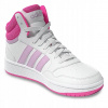 adidas Hoops 3.0 Mid K cloud white/orchid fusion/lucid pink biela