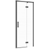 Cersanit LARGA Dvere do niky / Dvere pre sprch kút 90x195cm Čierna Číre sk. Pravé S932-124 S932-124