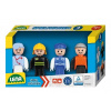 Lena Sada figurek Truxx 4ks plast 8cm modrá sada v krabičce 18x10x5cm