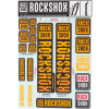 Rockshox Decal Kit 30/32/RS1 - Neo2 Orange