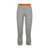 Ortovox W's 185 Rock'n'Wool krátke nohavice Grey Blend XL