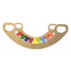 2Kids Toys Montessori dúhová hojdačka veľká