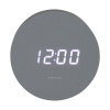Digitálny budík ø 9 cm Spry Round – Karlsson