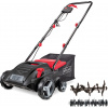 Scheppach Elektrický vertikutátor Scheppach SC32 vrátane nožového valca a ventilátorového valca | motor 1500 W | pracovná šírka 32 cm | kôš 30 l