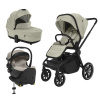 ZOPA Move Cross 5 + vanička XL + autosedačka XM Plus i-Size + Isofix Travel Set boss grey 2025