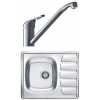 Set Alveus (dřez Zoom 10 Natur + baterie Riviera X Chrom) SETA265